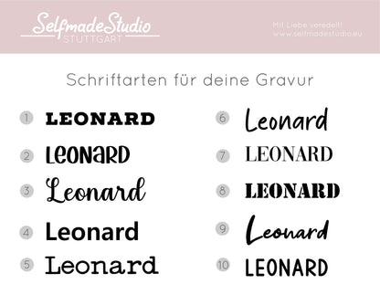 Flaschenöffner | Gravur personalisiert mit Name & Symbole | Geschenkidee für Männer